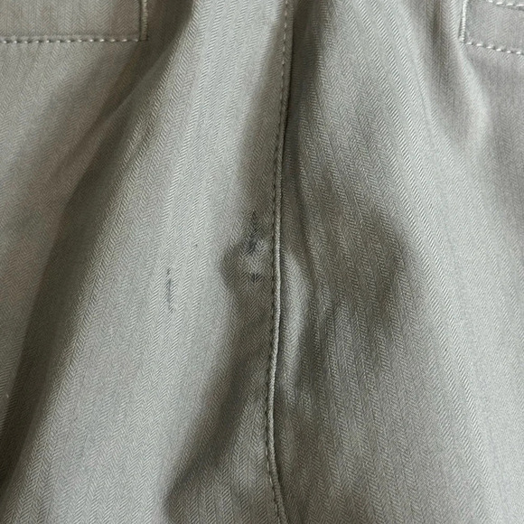 Under Armour Golf Pant Men 36x30 Gray Straight Leg Tour Slit Stretch Performance - Picture 7 of 8